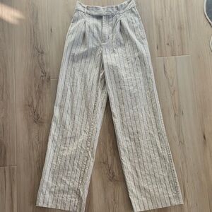 Banana Republic Women’s Linen Blend Trouser Pants- Size 0